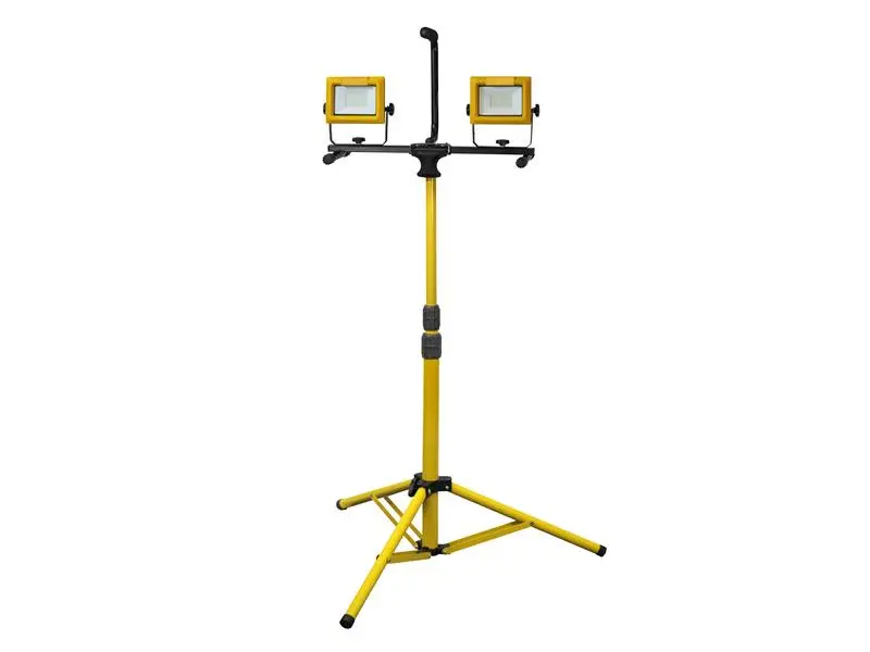 Faithfull Power Plus LED Twin Tripod Site Airy 70W 110V