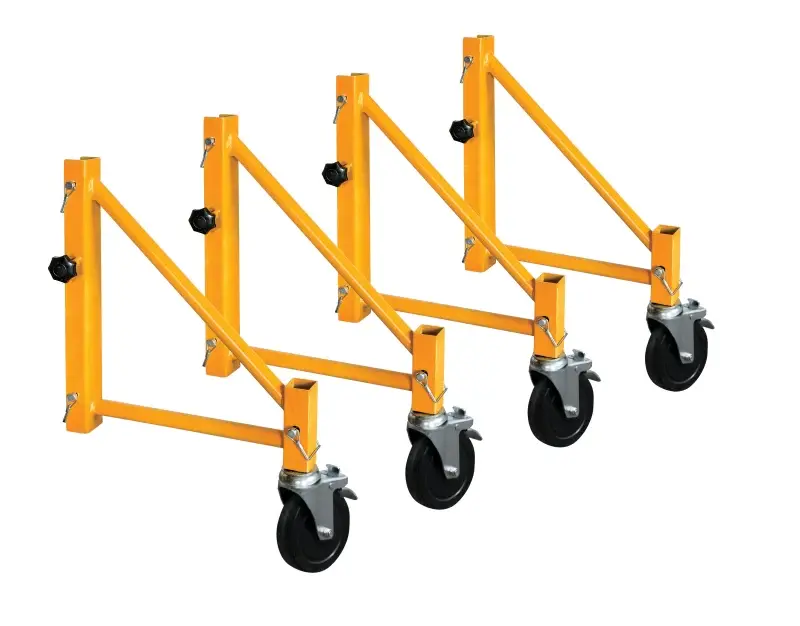 Metaltech Jobsite Series I-CISO4 Outrigger Adjust, Steel, Powder-Coated