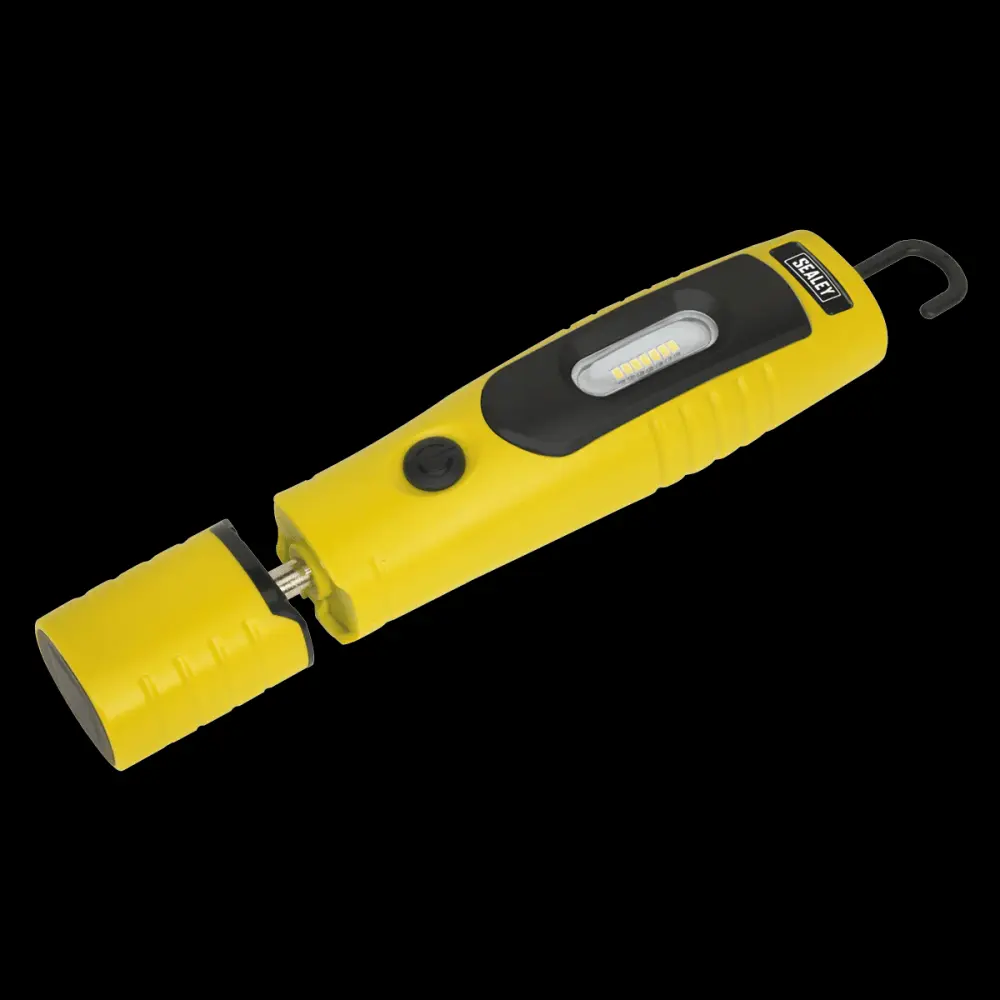 Sealey LED3602Y Rechargeable 360° Inspection Light 7 SMD & 3W SMD LED Canary Lithium-ion