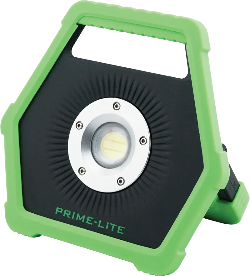 Solar-Powered Pathway Primeline Tools 10W COB Worklight