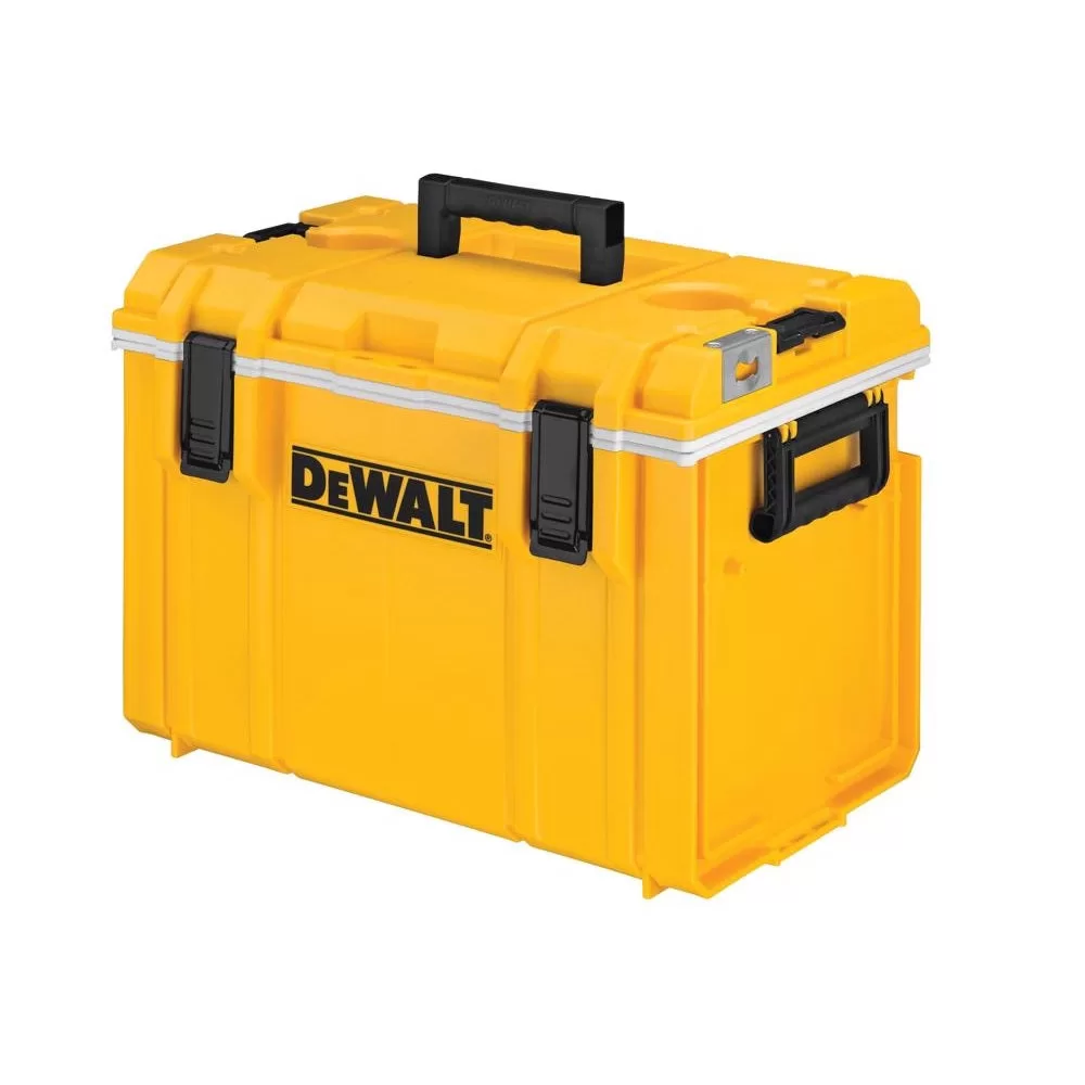 DeWalt DWST08404 ToughSystem Cooler Black Yellow Heavy Duty Jobsite Cooler