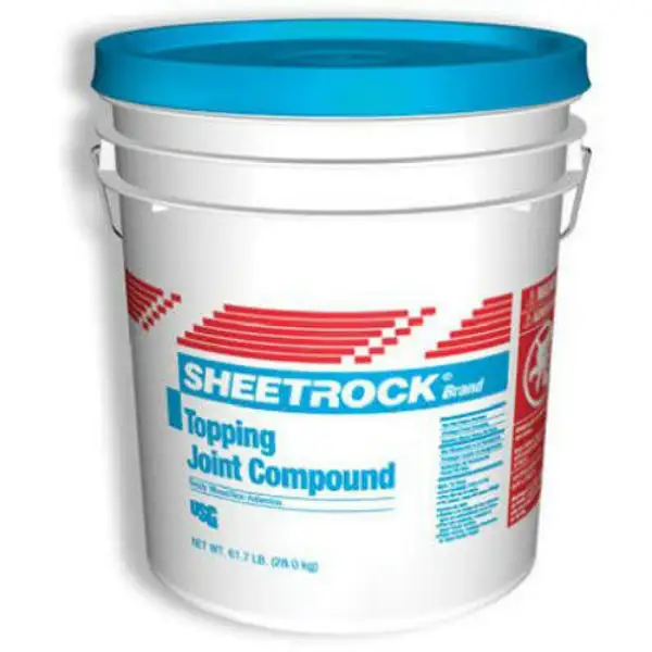USG 380051 Sheetrock Topping Joint Compound 4.5 Gallon Pail