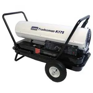 L.B. White Tradesman 175,000 BTU Portable Kerosene Heater Large Spaces Country True Value