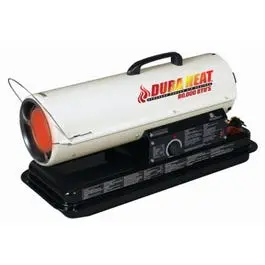 Kerosene Forced-Air Heater Portable 80000 BTU Small Spaces Dura Heat