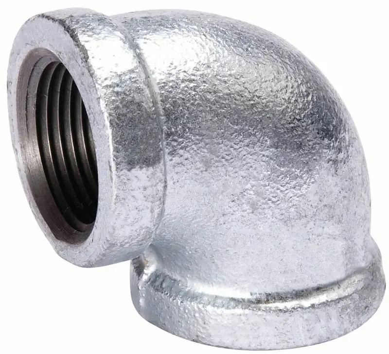 B & K 510-010BC Pipe Elbow, 3 , Threaded, 90 deg Angle, 300 psi Pressure
