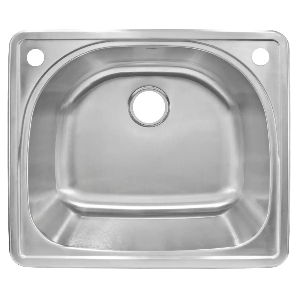 25 . Drop- Single Bowl 20-Gauge Durable Satin Stain-proof Steel Kitchen Sink LT91
