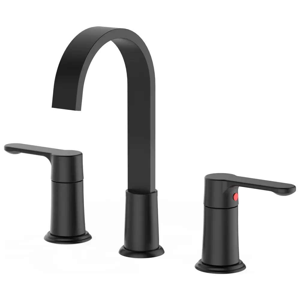 Modern Bathroom or Bar Faucet LB22M Matte Midnight