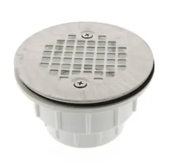 825-2P SIOUX 2IN PVC SHOWER DRAIN 2 PIECE DRAIN W/S.S. STRAINER PFG-600