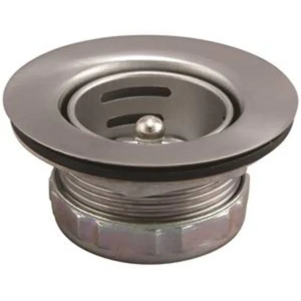 JR. SINK STRAINER 2-13/16" DIAMETER, POLISHED CHROMIUM