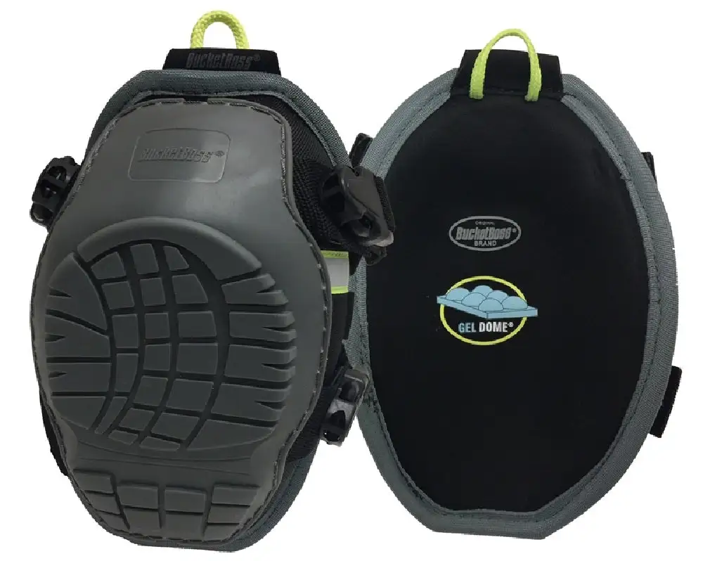 Bucket Boss GX2 Molded Gel Dome Non Mar Kneepad Gel Foam Comfort