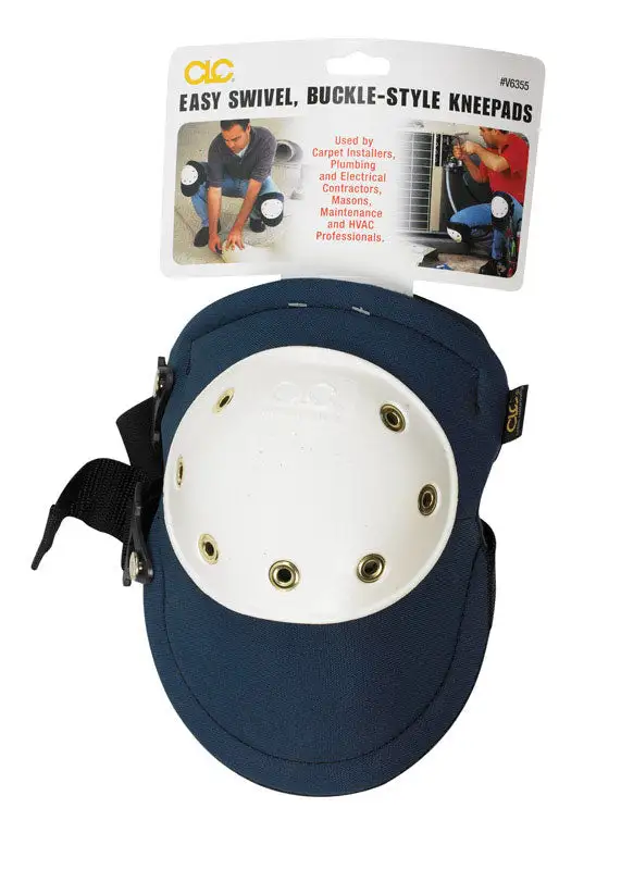 CLC 7.25 x 5.5 Inch Foam Knee Pads Blue Construction and Flooring