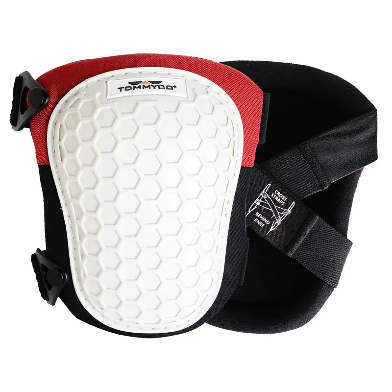 Tommyco T-Foam 6.5x3.5 Inch White Non-Marring Foam Knee Pads Pack 6 Floor Protection