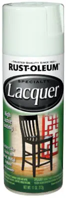 Rustoleum 1904-830 11 Oz Gloss White Lacquer Spray Paint Pack 6