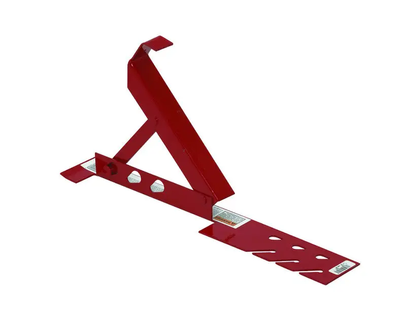 Qual-Craft Steel Red Ladder Hooks 1 Pack Secure Ladder Storage