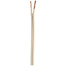 Lamp Cord Vinyl 16/2 SPT-2 300-Volt White 250-Ft DIY Lighting Coleman Cable - Sold in store by the foot