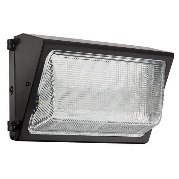 Lithonia Lighting 150 -Watt Bronze Outdoor Wall Pack Airy Damaged Box