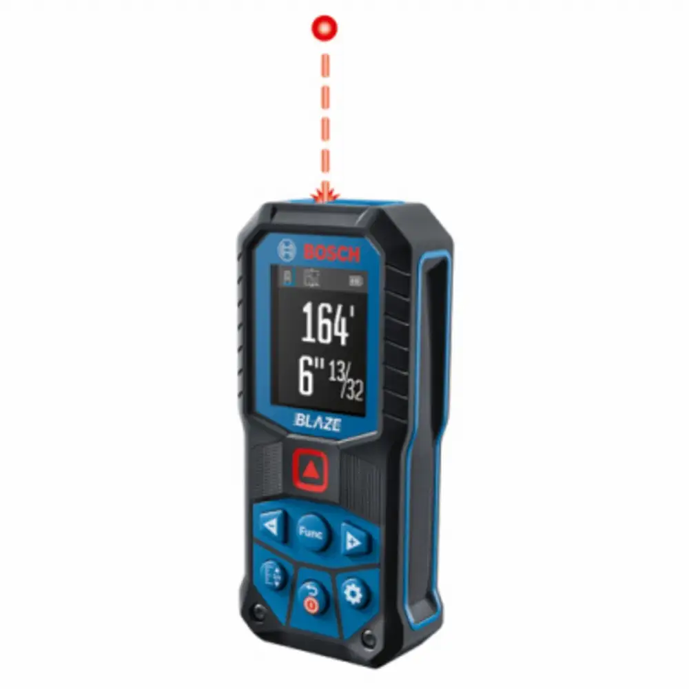 Bosch GLM165-22 Blaze Beam Laser Measure 165 Feet Range Digital Distance Meter