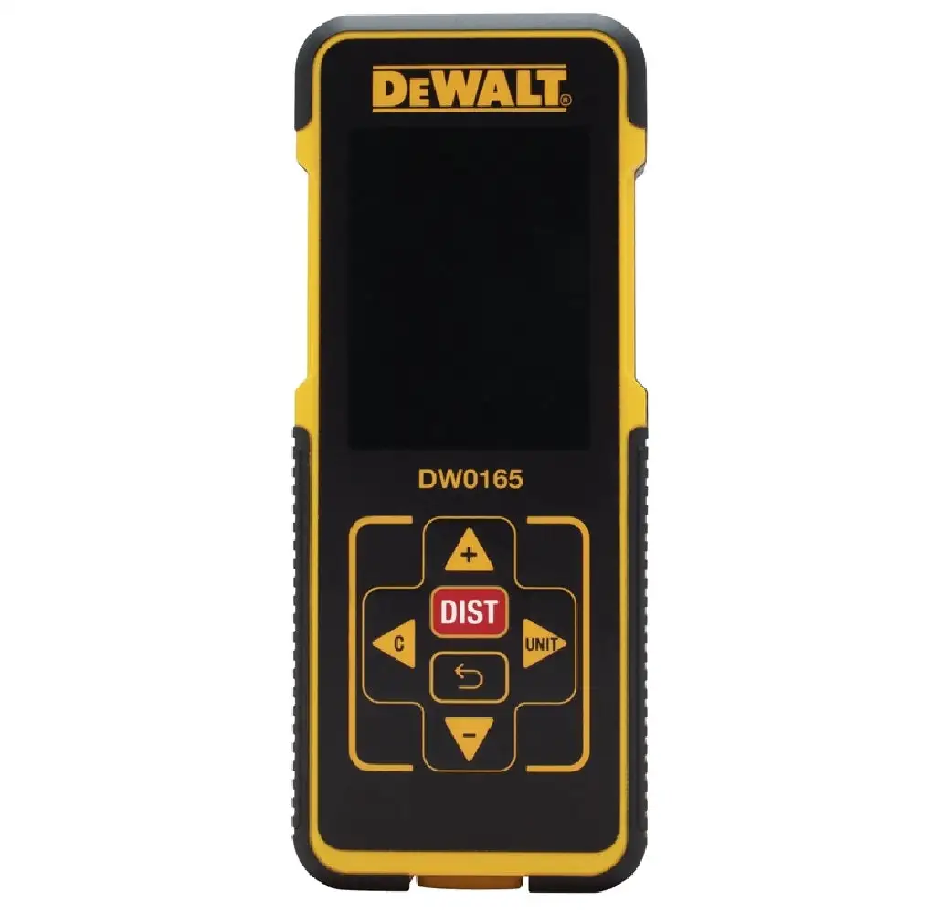 DeWalt DW0165 Laser Distance Measurer 165 Feet Precise Measurements