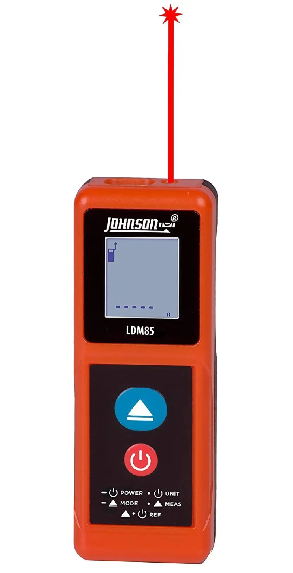 Johnson Level LDM85 85 Feet Laser Distance Meter Accurate Measurements
