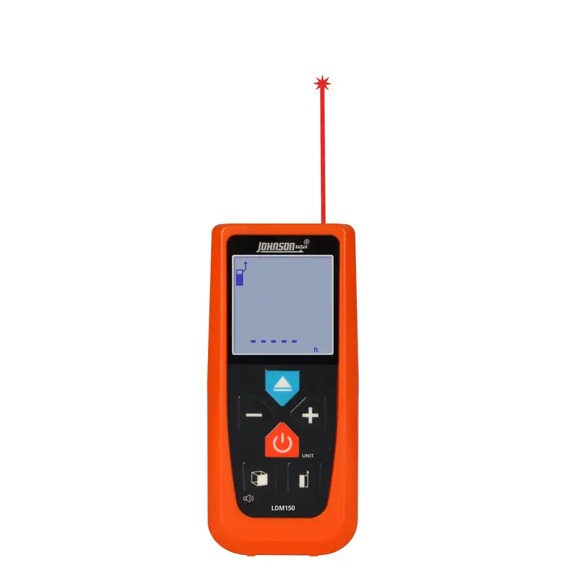 Johnson 1 Beam Laser Distance Measurer 150 ft High Accuracy Construction and DIY