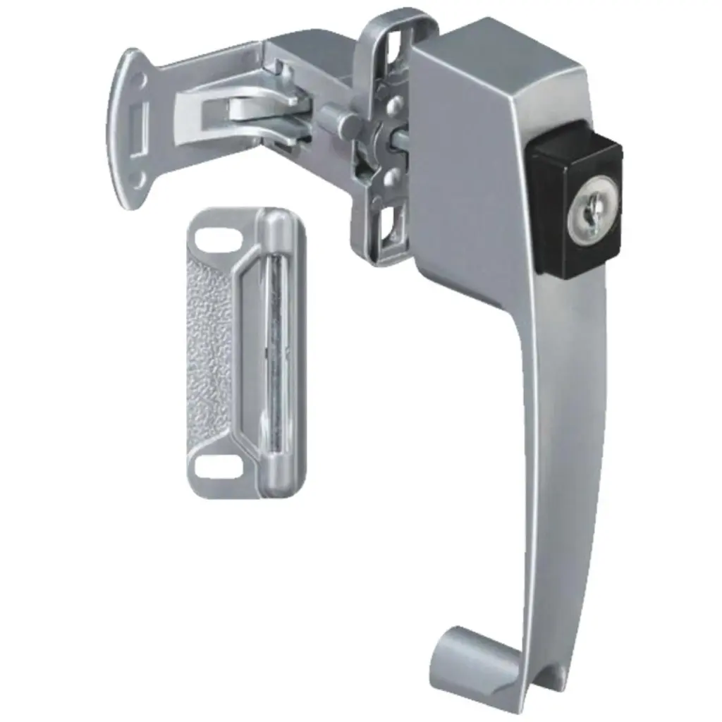 National Keyed Push Button Latch Secure Storage