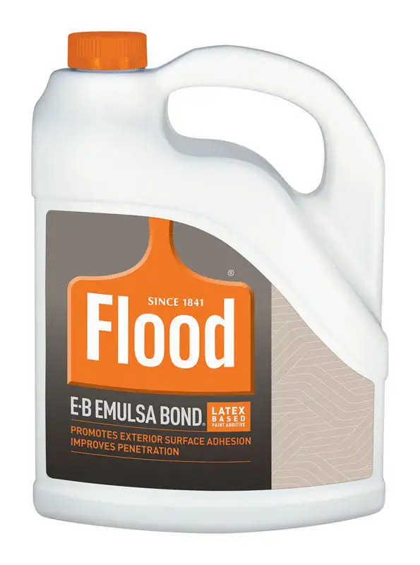 Flood E-B Emulsa Bond White Water-Based Latex Primer 1 Gallon Pack 4