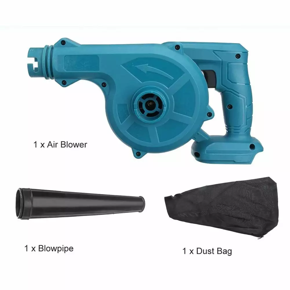 Fule Cordless Electric Air Blower & Suction Handheld Leaf Dust Gatheror Makita