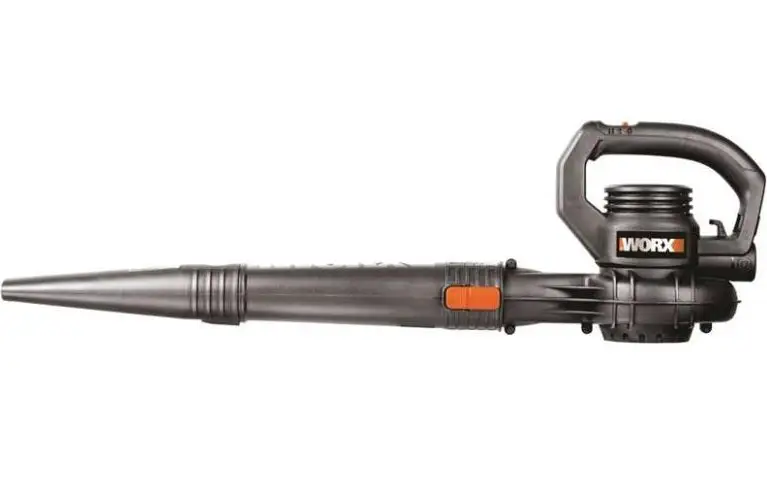 Worx WG506 Leaf Blower 7.5 Amp 160 CFM Orange Black Electric Leaf Blower