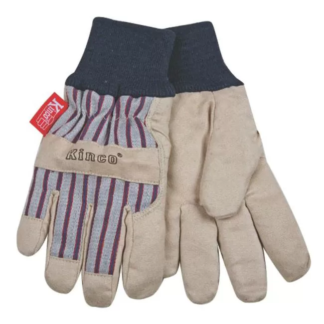 Kinco 1927KW-Y Tan Leather Protective Gloves Kint Wrist