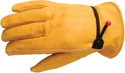 GRAIN PALOMINO COWHIDE GLOVES - Durable Leather Work Gloves Men and Women Wells Lamont