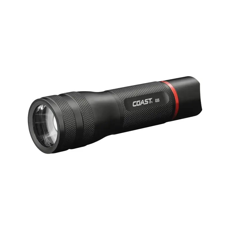 Coast G55 650 Lumen Black LED Flashlight AAA Batteries