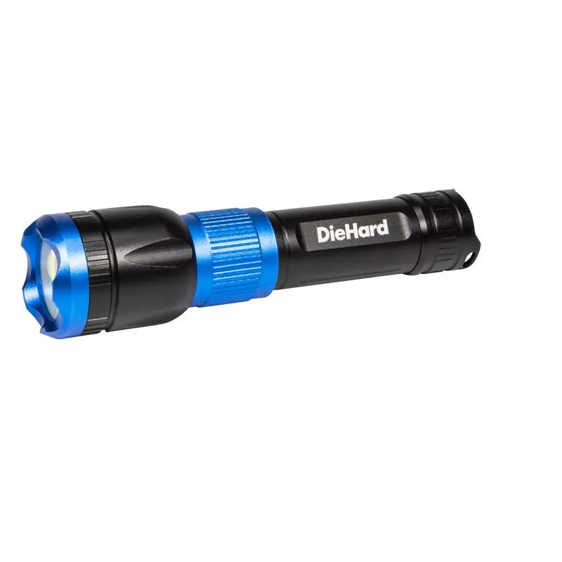 Dorcy DieHard 1000 Lumen LED Flashlight Power Bank Black Blue Portable Light
