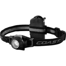 LED Focusing Headlamp 3 AAA Batteries Hands-Free Lighting Coast