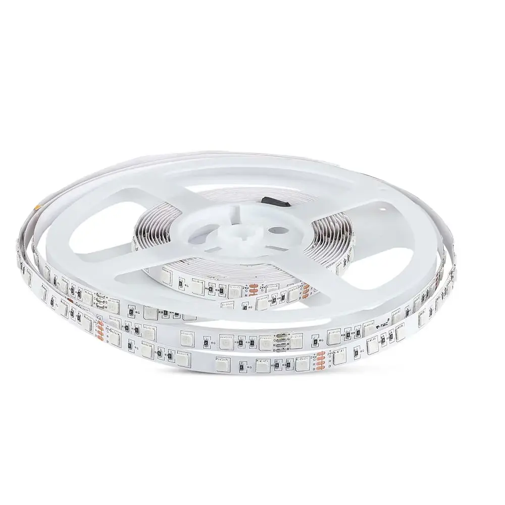USB Powered V-Tac Lumi Vt-5050 60 10W/M Led Strip Portable 6400K 24V Ip20