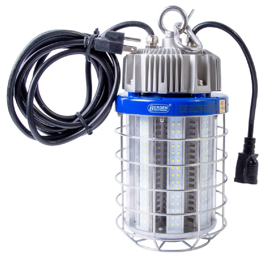 Bergen Industries K5100 High Bay LED Work Light 100 Watts Industrial Grade Lighting