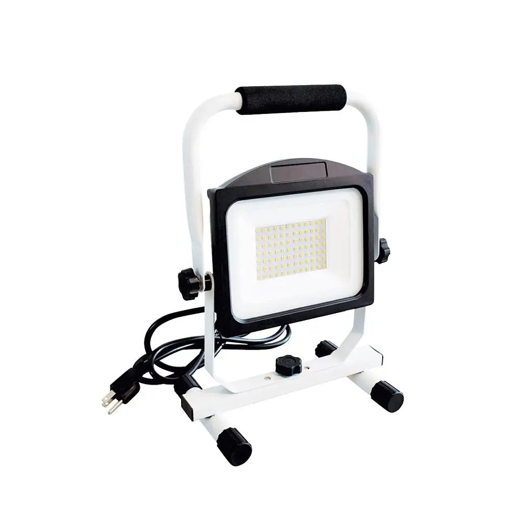 Power Zone GT-507-U 50 Watt LED Work Light Portable Utility Light Construction