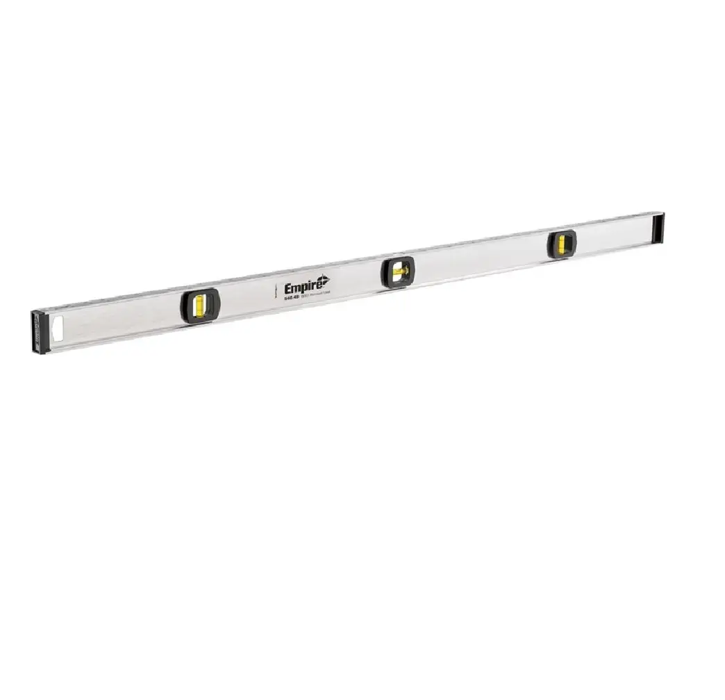 Empire 540-48 Aluminum I-Beam Level Silver 48 Inch
