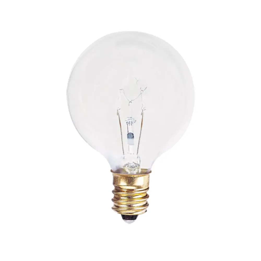 Vanity Clear Incandescent Bulb G16.5
