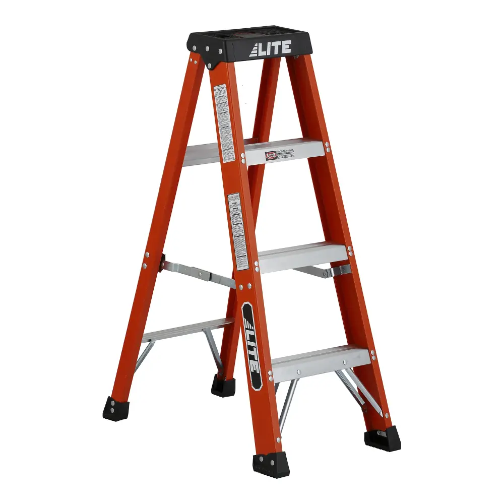 LITE Heavy-Duty Fibreglass Stepladder, 4' (Grade 1A)