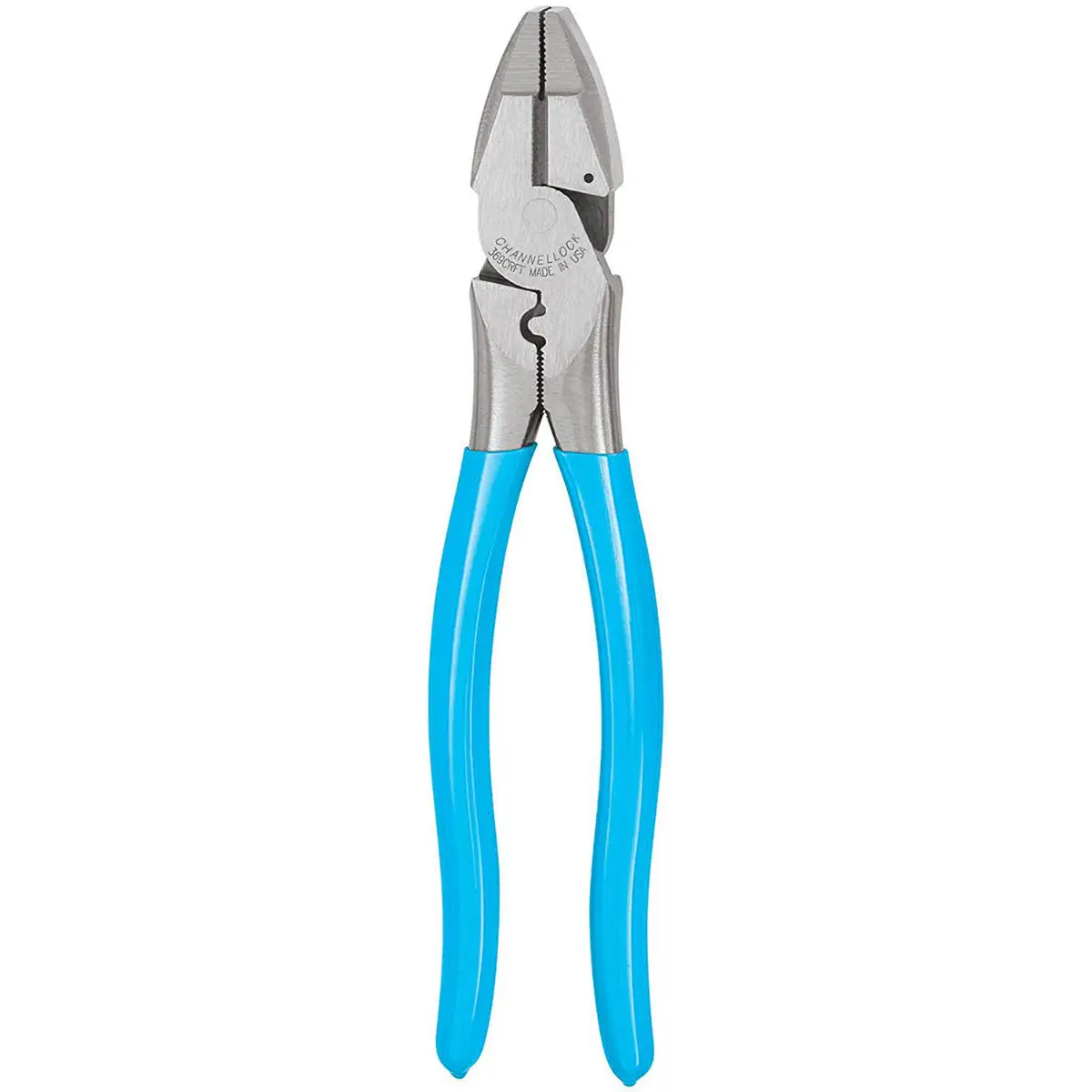 Channellock 369 Hi-Leverage Linemens Pliers 9.5-Inch XLT Round Nose