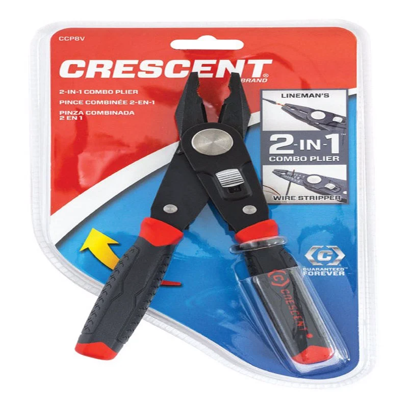 Crescent 12 Ga 9.9 Inch L Lineman's Plier Heavy Duty Electrical Tool