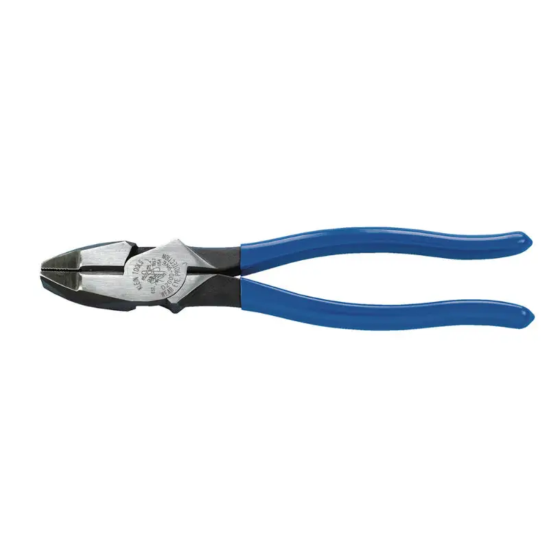 Klein Tools D2000-9NE High-Leverage Ne-Type Side-Cut Lineman's Pliers 9 Inch