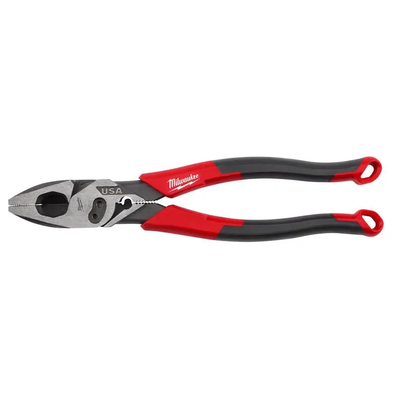 Milwaukee 9.62 Inch Forged Steel Lineman's Pliers Professional Electrical Tool