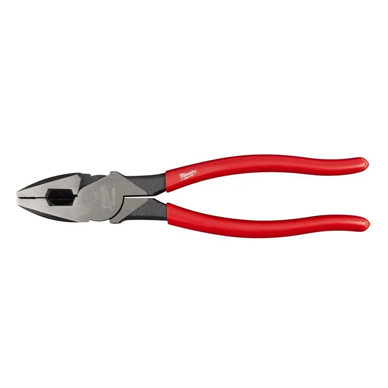Milwaukee 9 Steel Lineman's Pliers Heavy Duty Electrical and Construction Tool