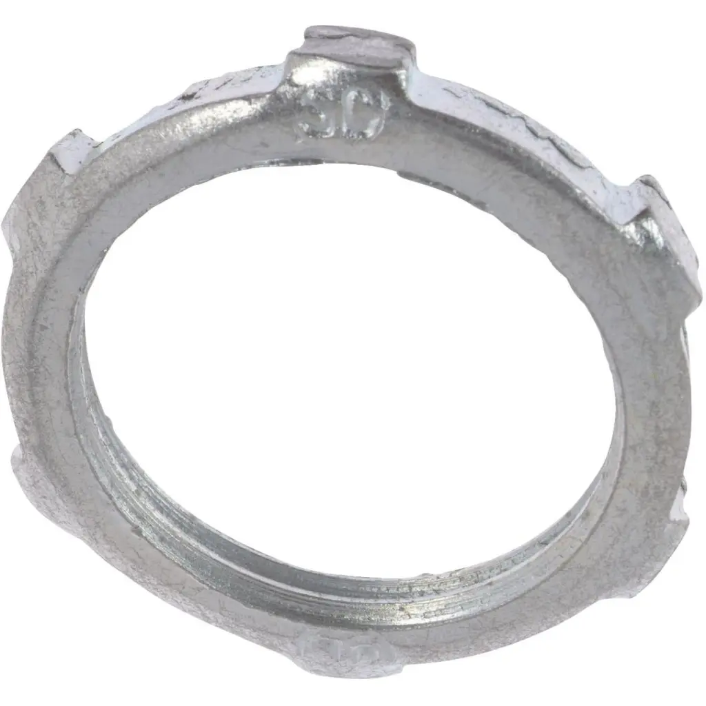 Halex 2 . Rigid & IMC Steel Reversible Conduit Locknut Secure Fittings