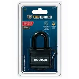 Keyed Padlock All-Weather Cover 1-9/16-Inch Laminated Steel TruGuard