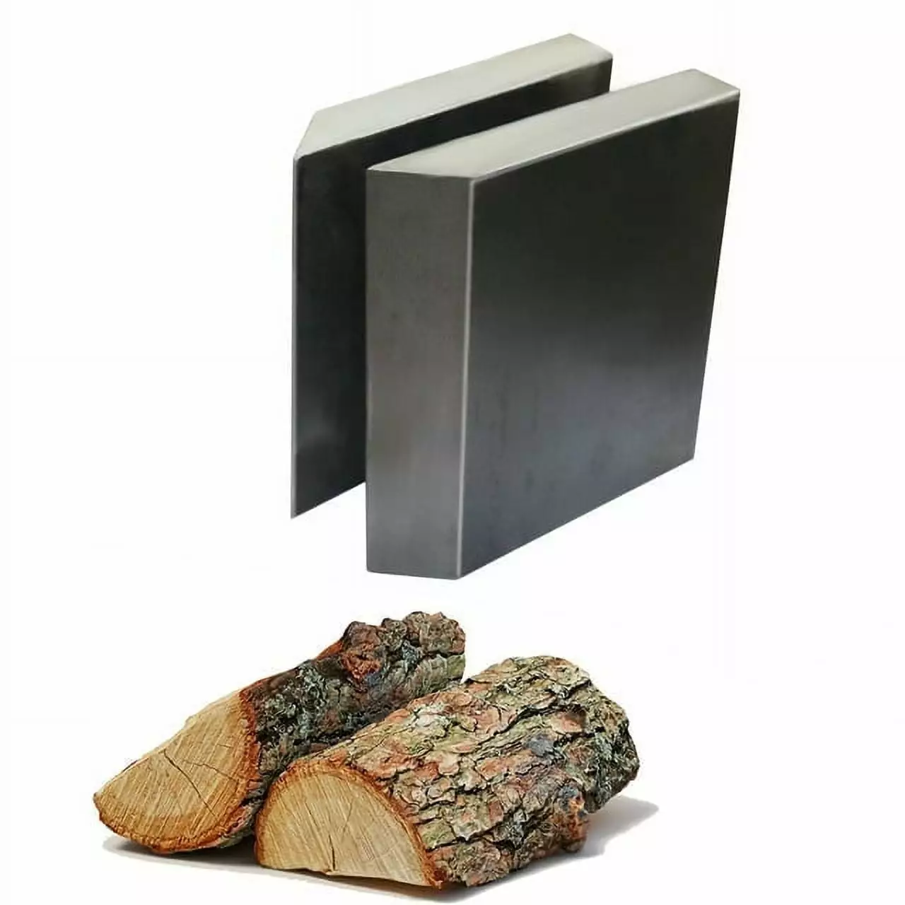 SIMOND STORE - Wood Splitter Wedge. 5 Inch L X 5 Inch W X 3/4 Inch Thick. Manual Log Splitter Wedge Splitting Firewood int...