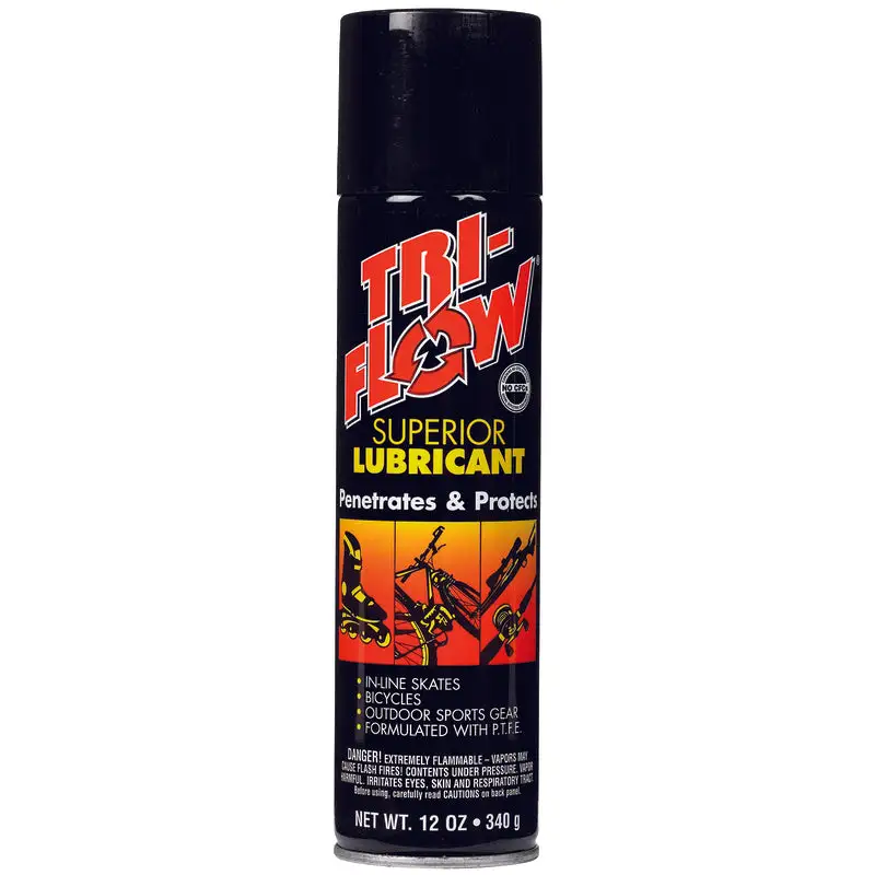 Tri-Flow General Purpose Lubricant Spray 12 oz Pack 6 Smooth Operation and Maintenance
