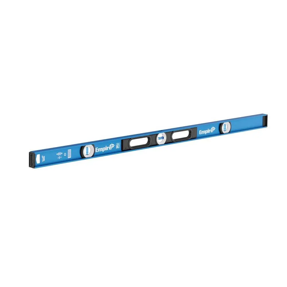 Empire EM55.48 Magnetic I-Beam Level True Blue 48 Inch Metal Surfaces