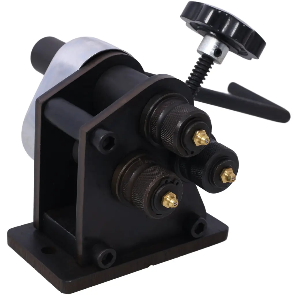Ring Roller Bender 3 Inch Manual Roller Bender Up To 1 4 Round Steel Tool g-h